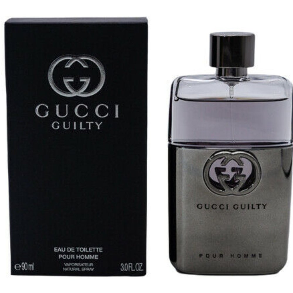 Mens Gucci Guilty Eau De Toilette 3 Ounce Spray NIB Unopened